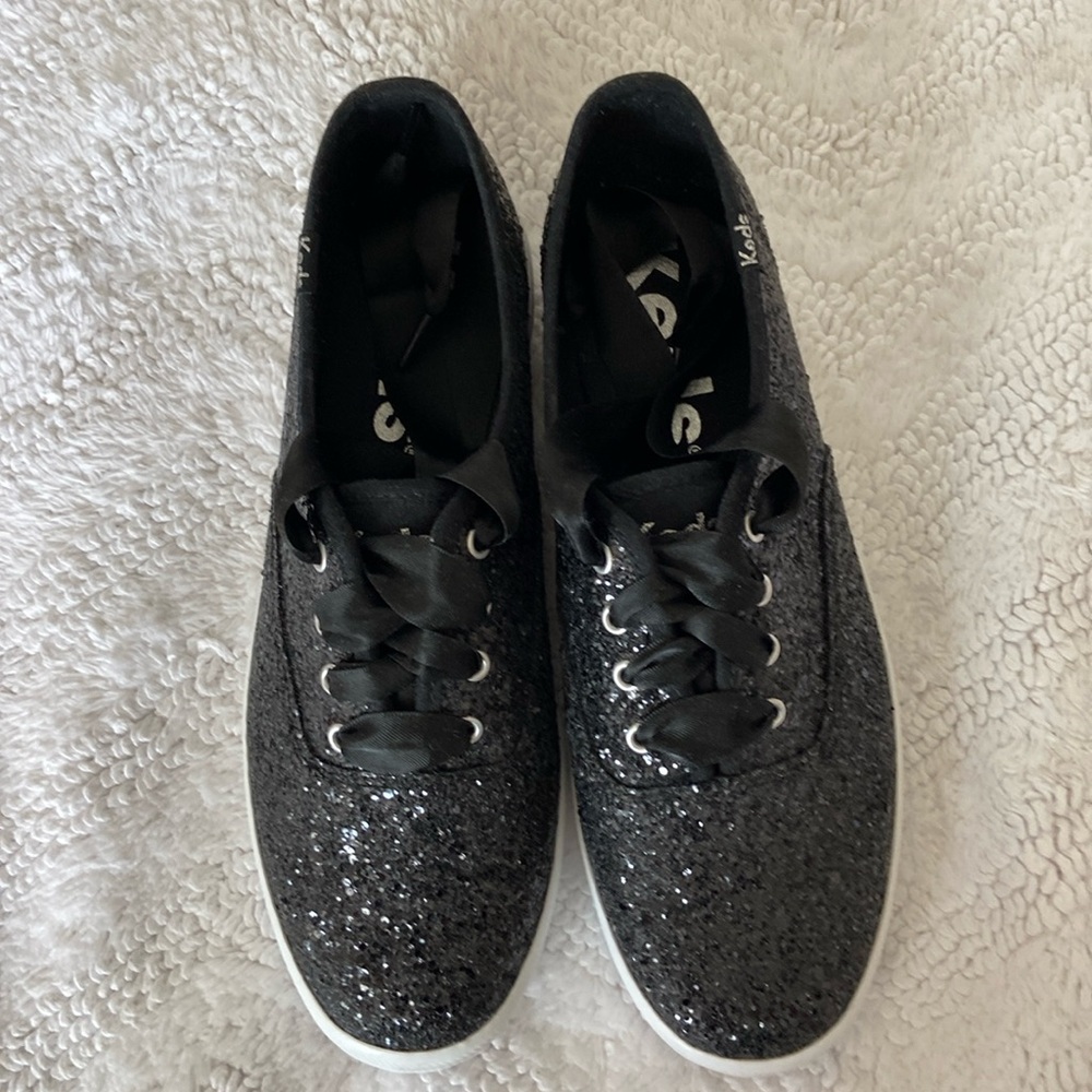 Ladies Keds Champion Glitter Sneaker, 7.5